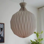 Prachtige ananas papieren kroonluchter