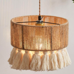 Prachtige Bohemian geweven kroonluchters voor koffiehuizen