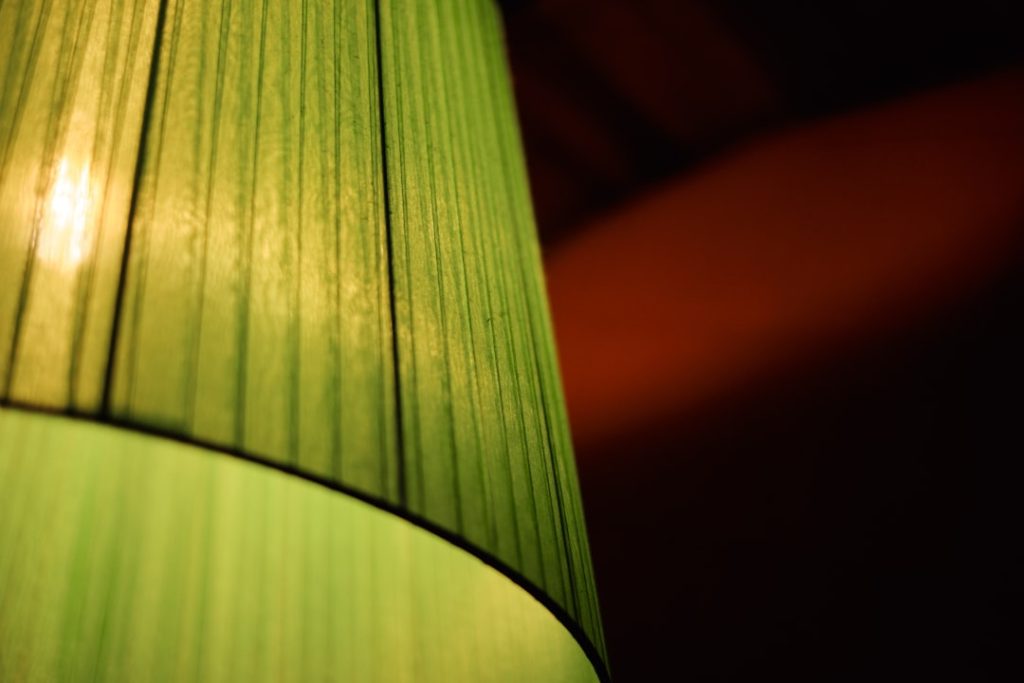 Photo fabric lampshade